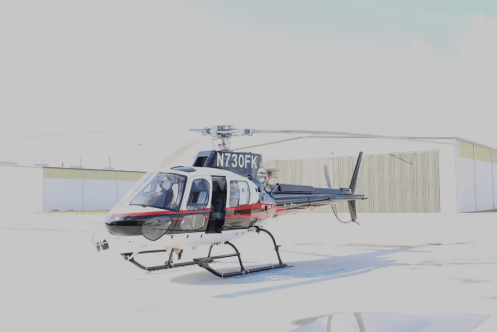 Airbus H125 Helicopter with Mosquito Control Addition