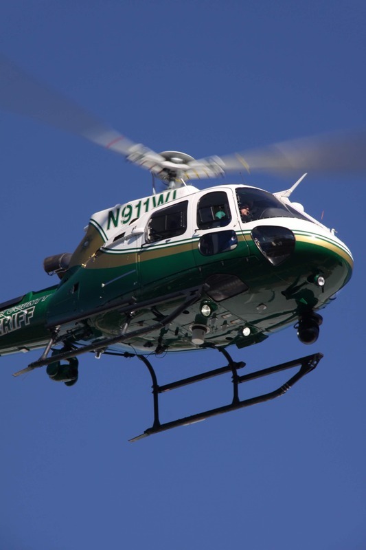Airbus H125 in airborne law enforcement configuration